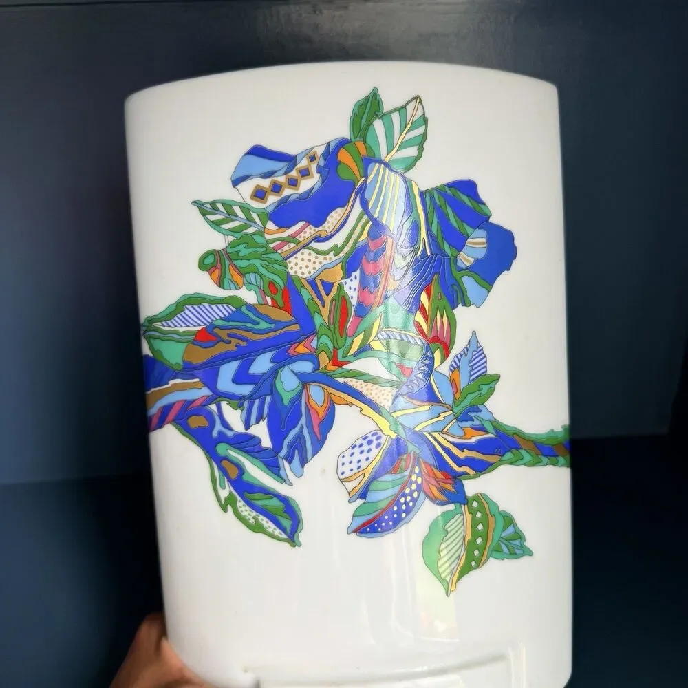 Rosenthal Porcelain Vase German Pillow Michael Boehm Brigette Doege 11.25
